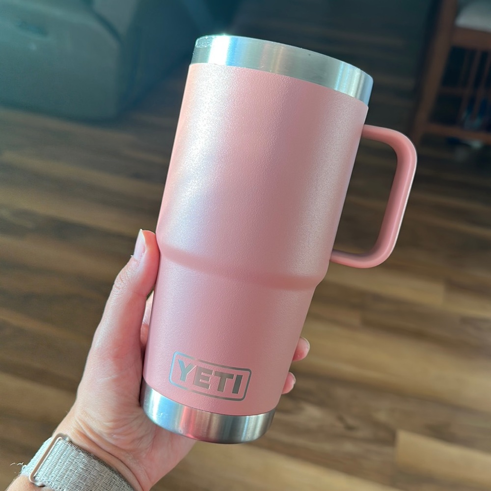 Sandstone Yeti Travel Mug